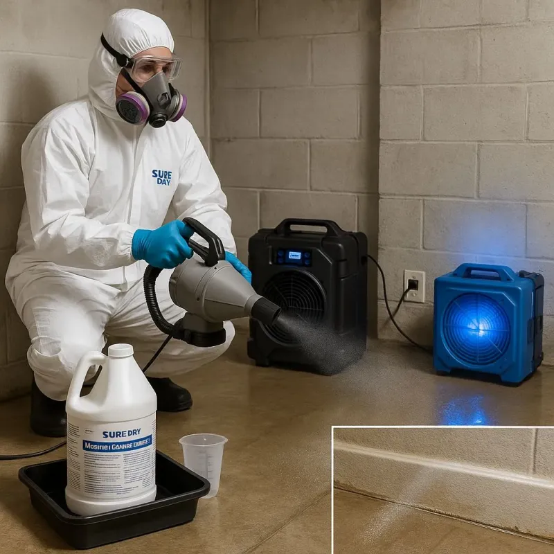 Sanitization and Odor Removal process in Omak, WA